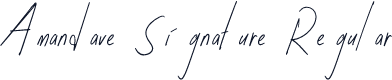Amandave Signature Regular