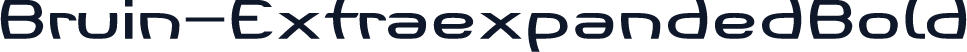 Bruin-ExtraexpandedBold