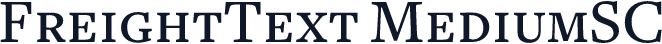 FreightText MediumSC