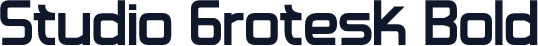 Studio Grotesk Bold