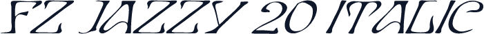FZ JAZZY 20 ITALIC