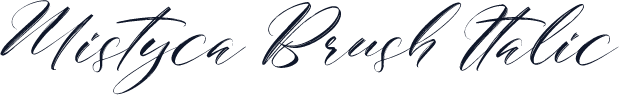 Mistyca Brush Italic