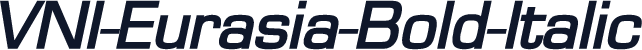 VNI-Eurasia-Bold-Italic