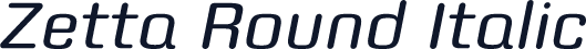 Zetta Round Italic