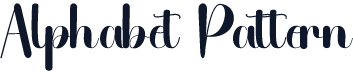 Alphabet Pattern