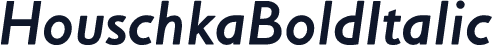 HouschkaBoldItalic