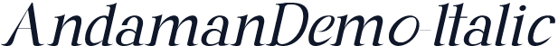 AndamanDemo-Italic