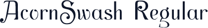 AcornSwash Regular