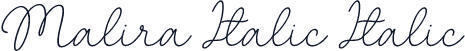 Malira Italic Italic