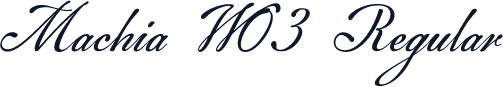 Machia W03 Regular