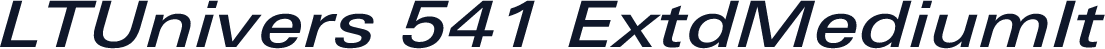 LTUnivers 541 ExtdMediumIt