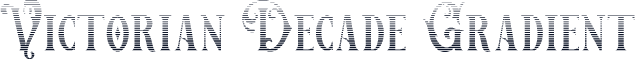 Victorian Decade Gradient