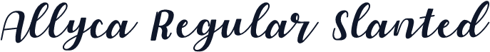 Allyca Regular Slanted