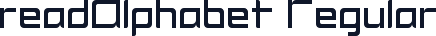 readAlphabet Regular