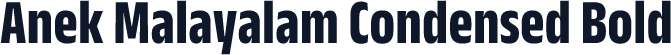 Anek Malayalam Condensed Bold