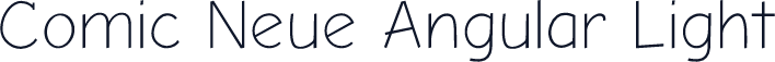 Comic Neue Angular Light