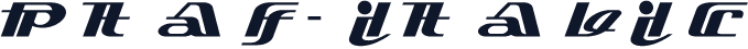 PTAF-Italic