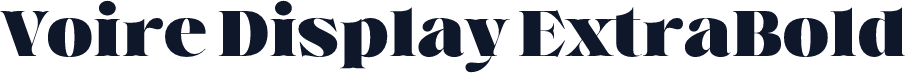 Voire Display ExtraBold