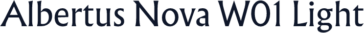 Albertus Nova W01 Light