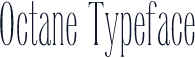 Octane Typeface
