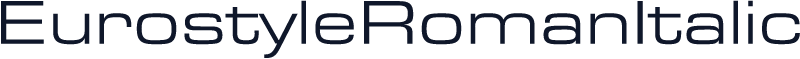 EurostyleRomanItalic