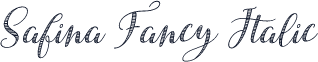 Safina Fancy Italic