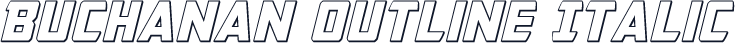 Buchanan Outline Italic