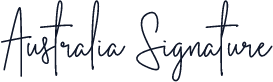 Australia Signature