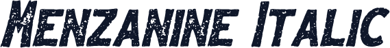 Menzanine Italic