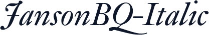 JansonBQ-Italic