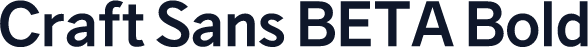 Craft Sans BETA Bold
