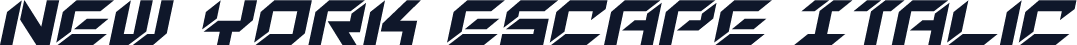 New York Escape Italic