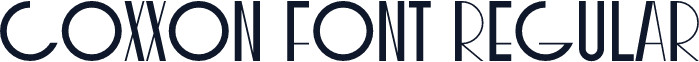 COXXON Font Regular