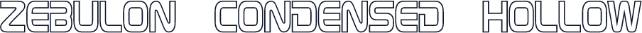 Zebulon Condensed Hollow