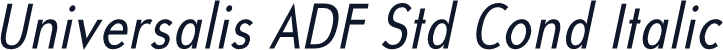 Universalis ADF Std Cond Italic