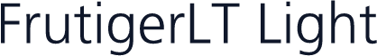 FrutigerLT Light