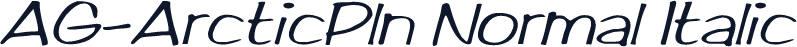 AG-ArcticPln Normal Italic