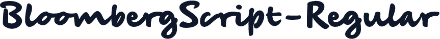 BloombergScript-Regular