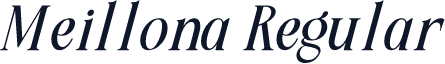 Meillona Regular