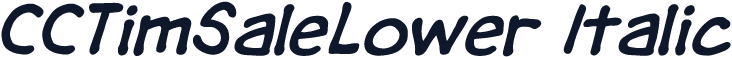 CCTimSaleLower Italic