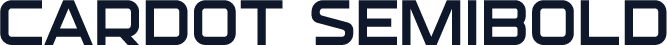 CARDOT Semibold