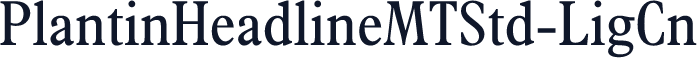 PlantinHeadlineMTStd-LigCn