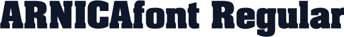 ARNICAfont Regular