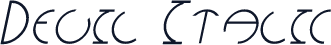 Devil Italic
