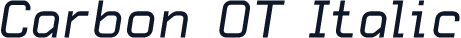 Carbon OT Italic
