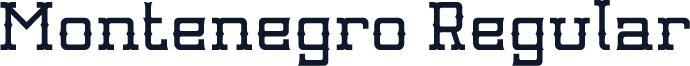 Montenegro Regular