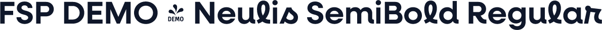 FSP DEMO - Neulis SemiBold Regular