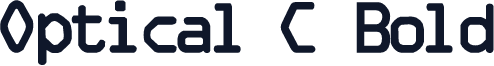 Optical C Bold