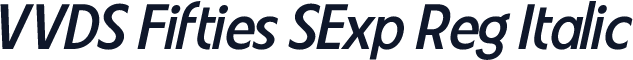 VVDS Fifties SExp Reg Italic