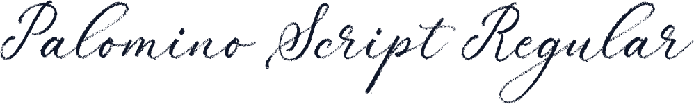 Palomino Script Regular